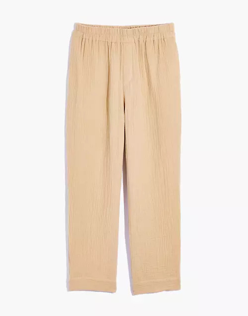 Lightspun Tapered Huston Pull-On Crop Pants | Madewell