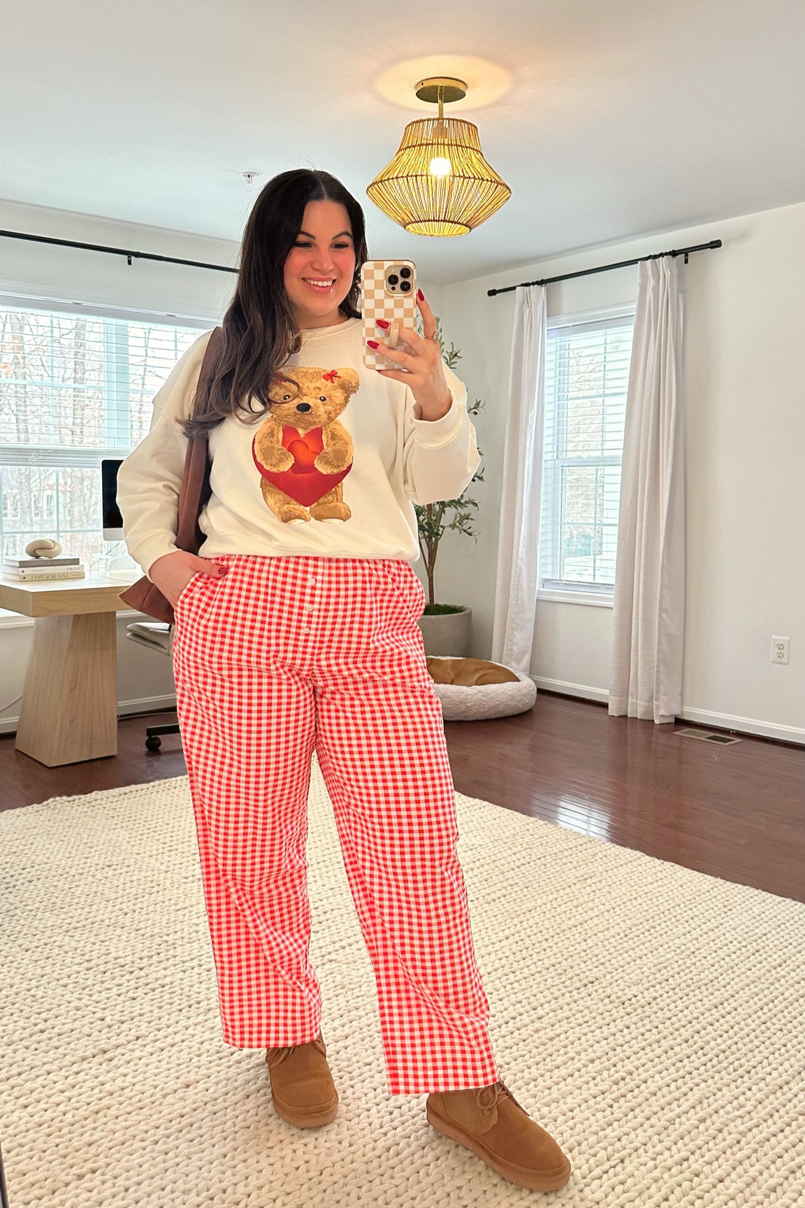 Midsize Valentine’s Day outfit for a casual date night in or a galentines day pj party! All from Target 🥰

Sweatshirt - xl
Pants - xl
Boots - 10 
Bralette - xl *use code KELLYELIZXSPANX to save 

Target, Target fashion, Target outfit, Target style, Valentine’s Day, Valentine’s Day outfit, Valentine’s Day fashion, galentines day, midsize 


#LTKSeasonal #LTKFindsUnder50 #LTKMidsize