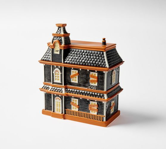 Haunted House Lidded Candy Bowl | Pottery Barn (US)