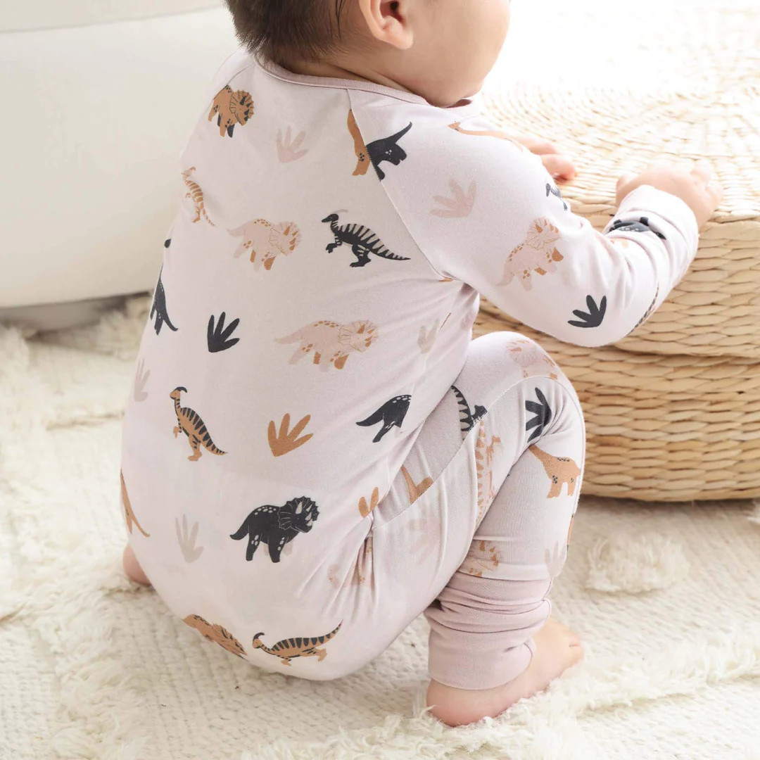 Dino Days Convertible Zip Romper | Caden Lane