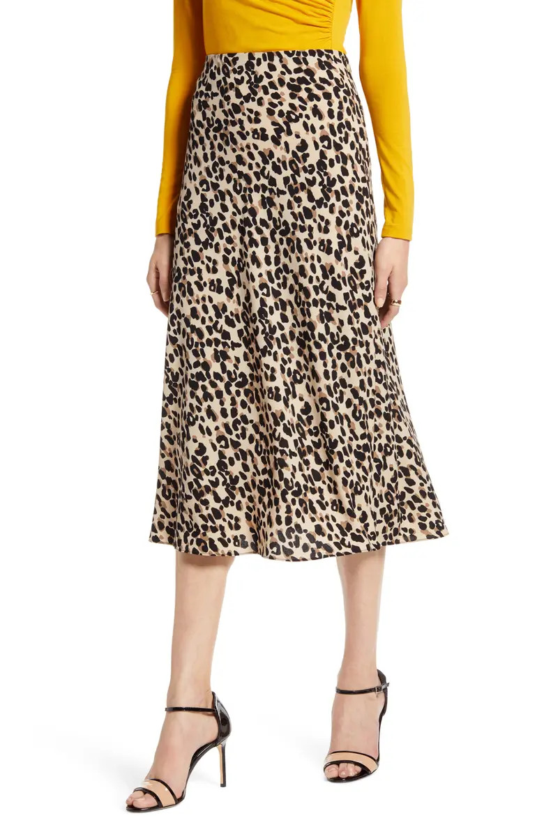 Bias Cut A-Line Skirt | Nordstrom