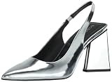 BCBGeneration Women's Trina Pump, Silver, 7.5 | Amazon (US)