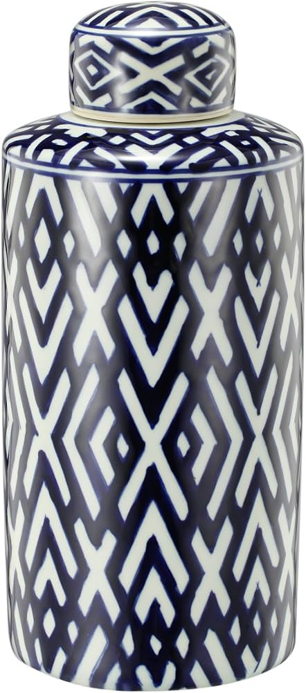 A&B Home Anthony Venetucci Design Carlyle Lidded Jar, Small-AV0598, 6.1" x 6.1" x 13.8 | Amazon (US)