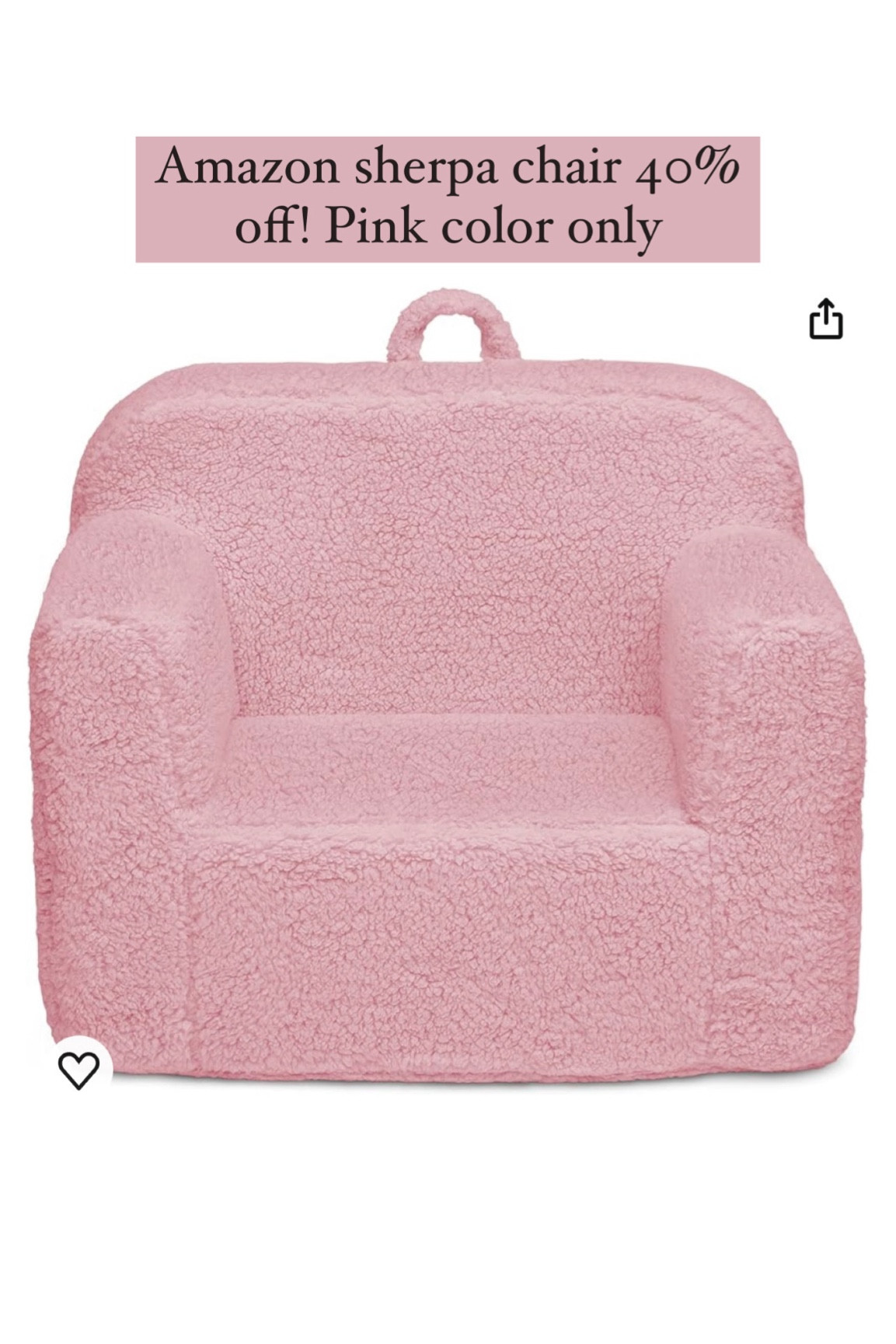 Amazon kids chair 40% off! Just ordered in pink 



#LTKkids #LTKbaby