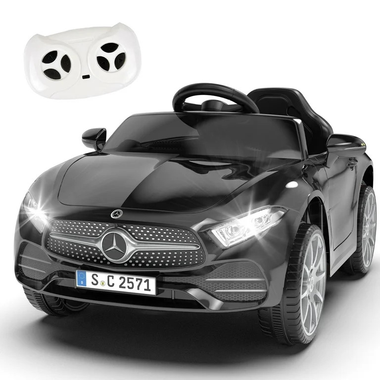 BCARORUR Licensed Benz CLS 350 12V Electric Ride on Toys with Parent Remote Control, Spring Suspe... | Walmart (US)