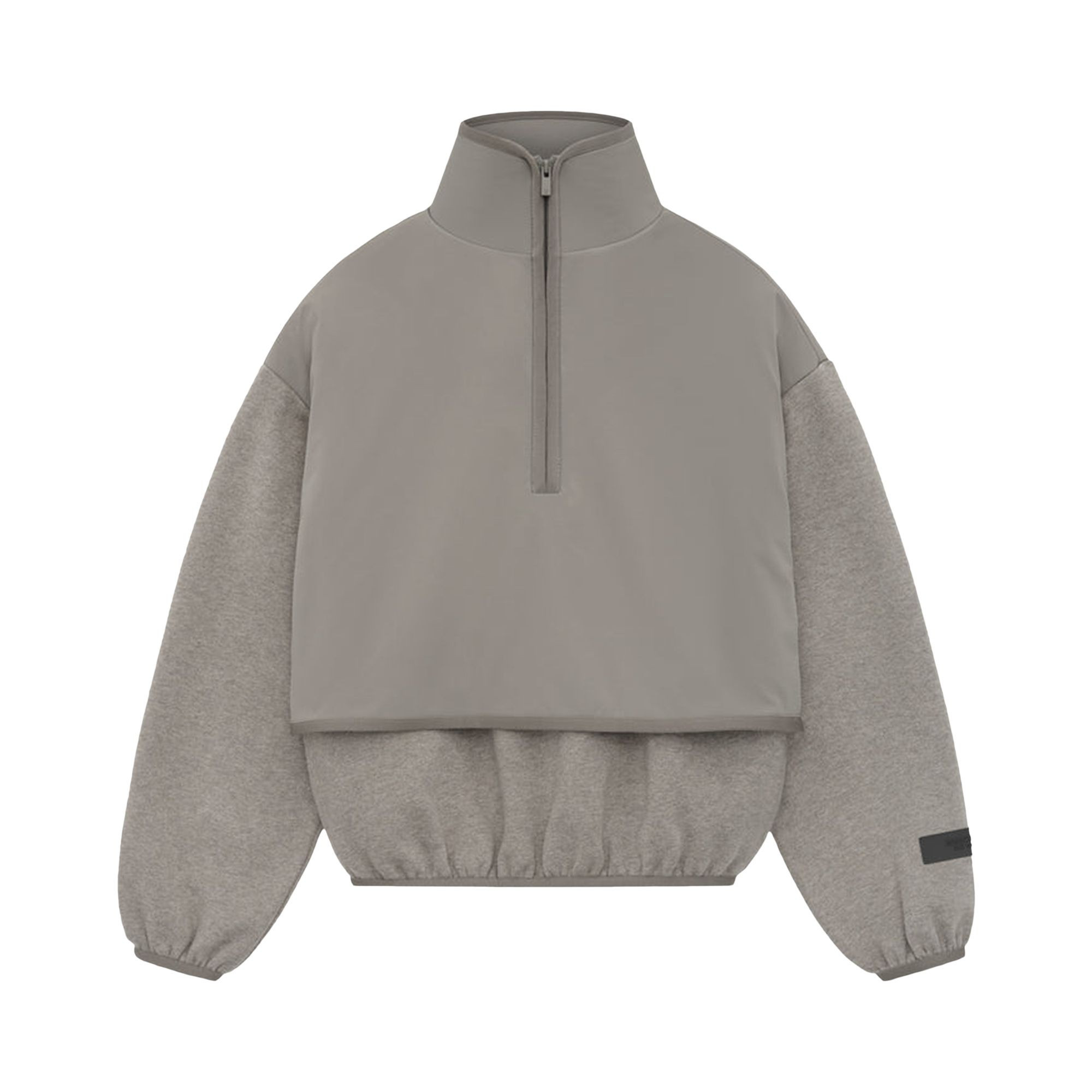 Fear of God Essentials Kids Mockneck 'Dust/Heather Grey' | GOAT