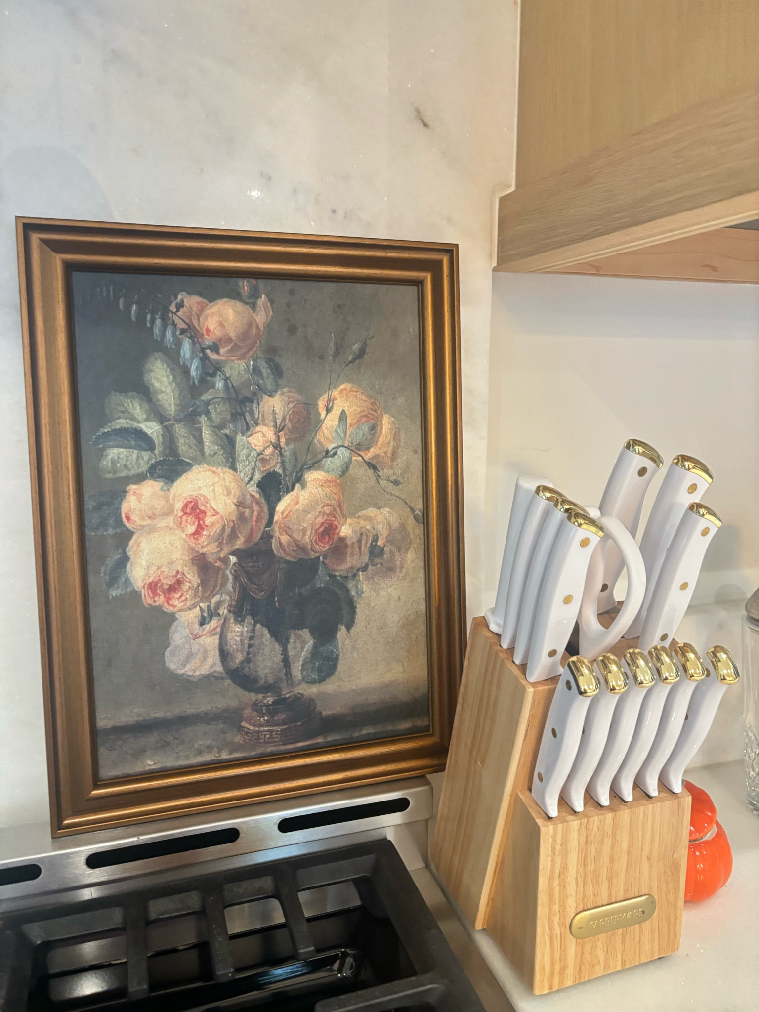 Love this antique picture in my kitchen! The gold frame is beautiful! #targethomedecor #targetfinds #targetdecor #amazonhomedecor #targetkitchen #amazonkitchen 

#LTKHome