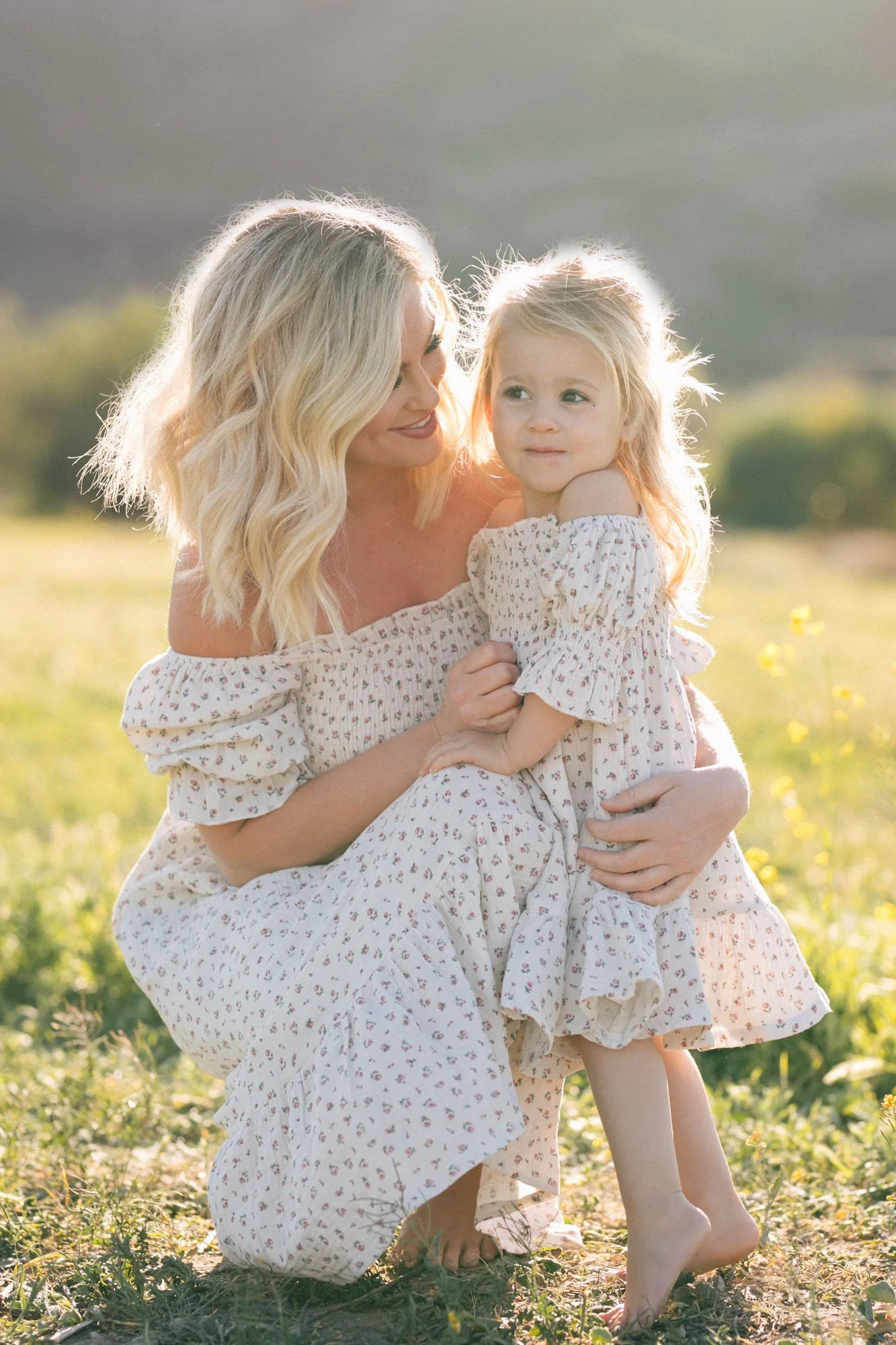 Mini Adalyn Smocked Dress | Morning Lavender
