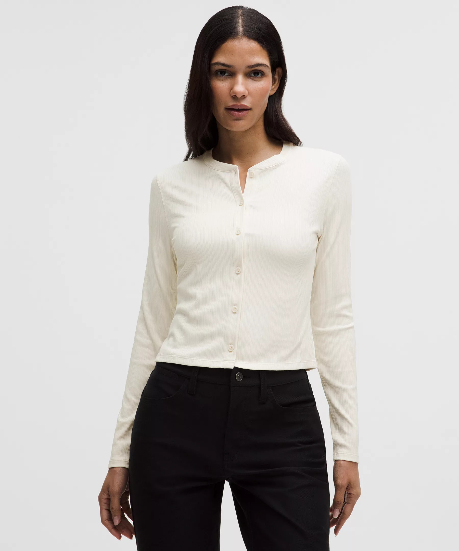 Hold Tight Micro-Rib Cardigan | Women's Sweaters | lululemon | Lululemon (US)
