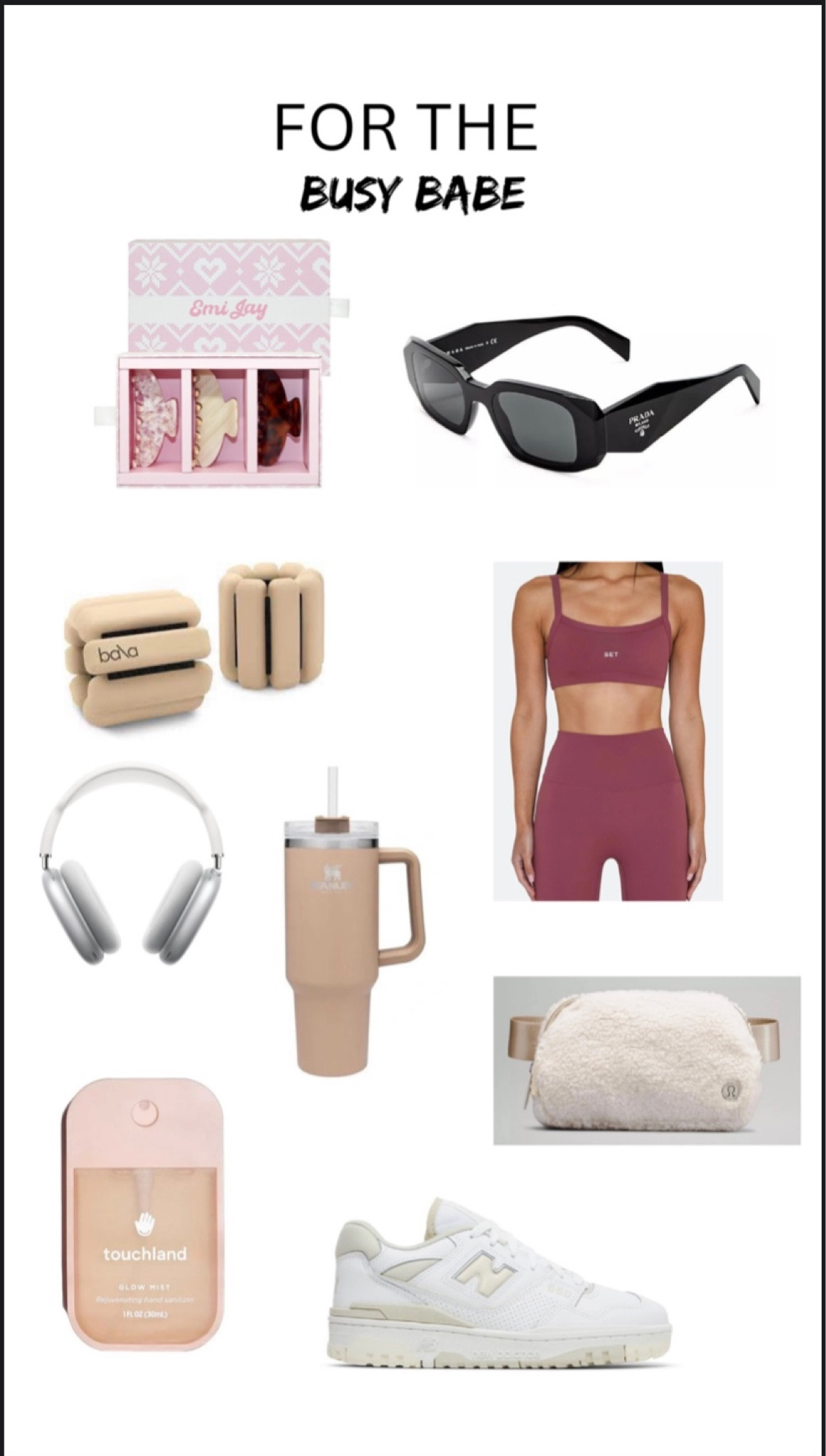 The perfect guide for the #workout girly in your life! 🏃🏻‍♀️🎧💦

#LTKGiftGuide #LTKHoliday #LTKstyletip