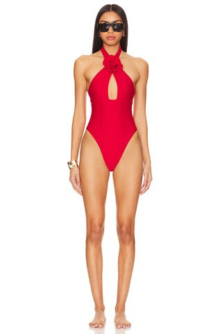 LPA Marjorie One Piece in Red from Revolve.com | Revolve Clothing (Global)