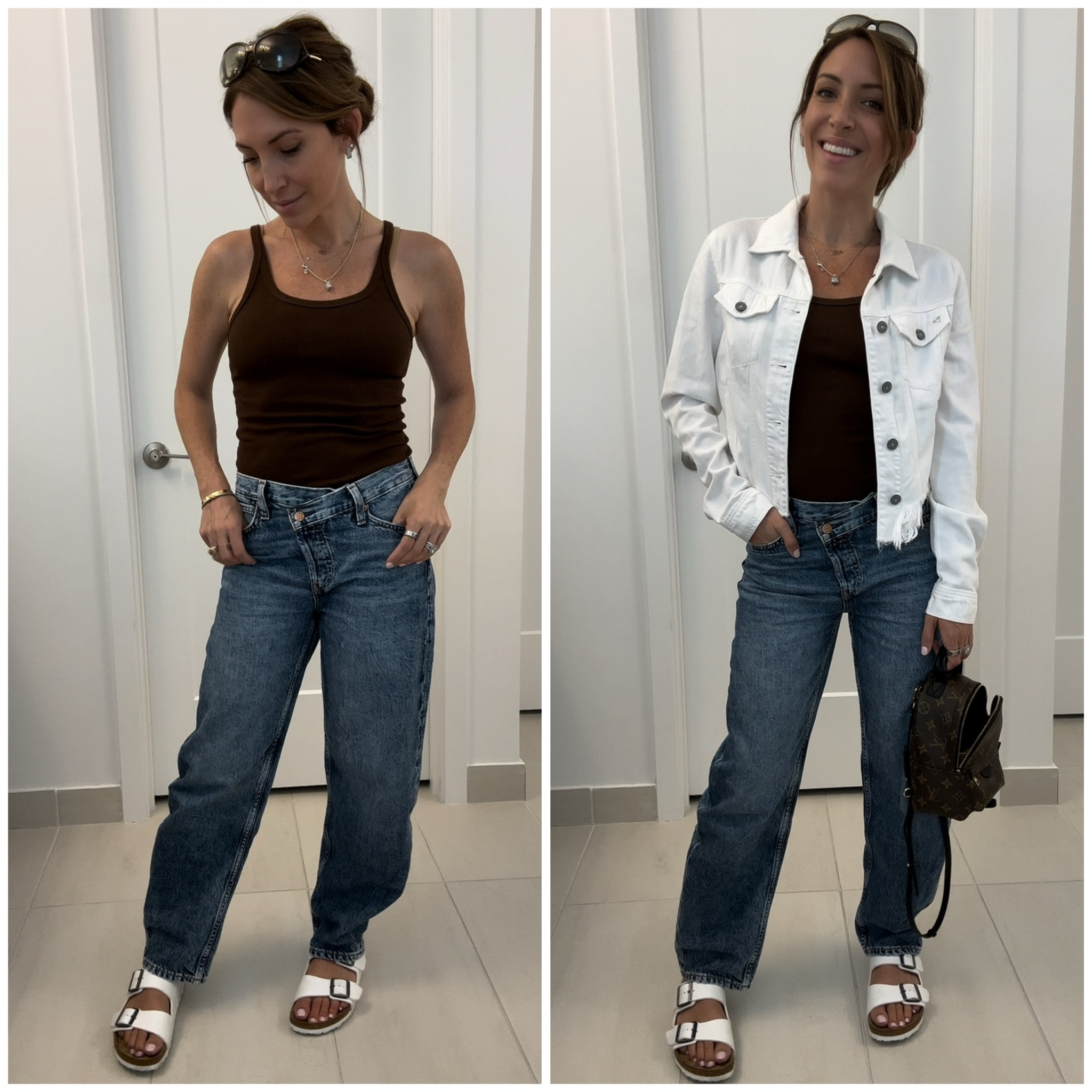 Everyday mom #ootd with the comfiest relaxed jeans. Also featuring one of the best denim jackets I’ve ever worn! 

#LTKFindsUnder100 #LTKSeasonal #LTKStyleTip