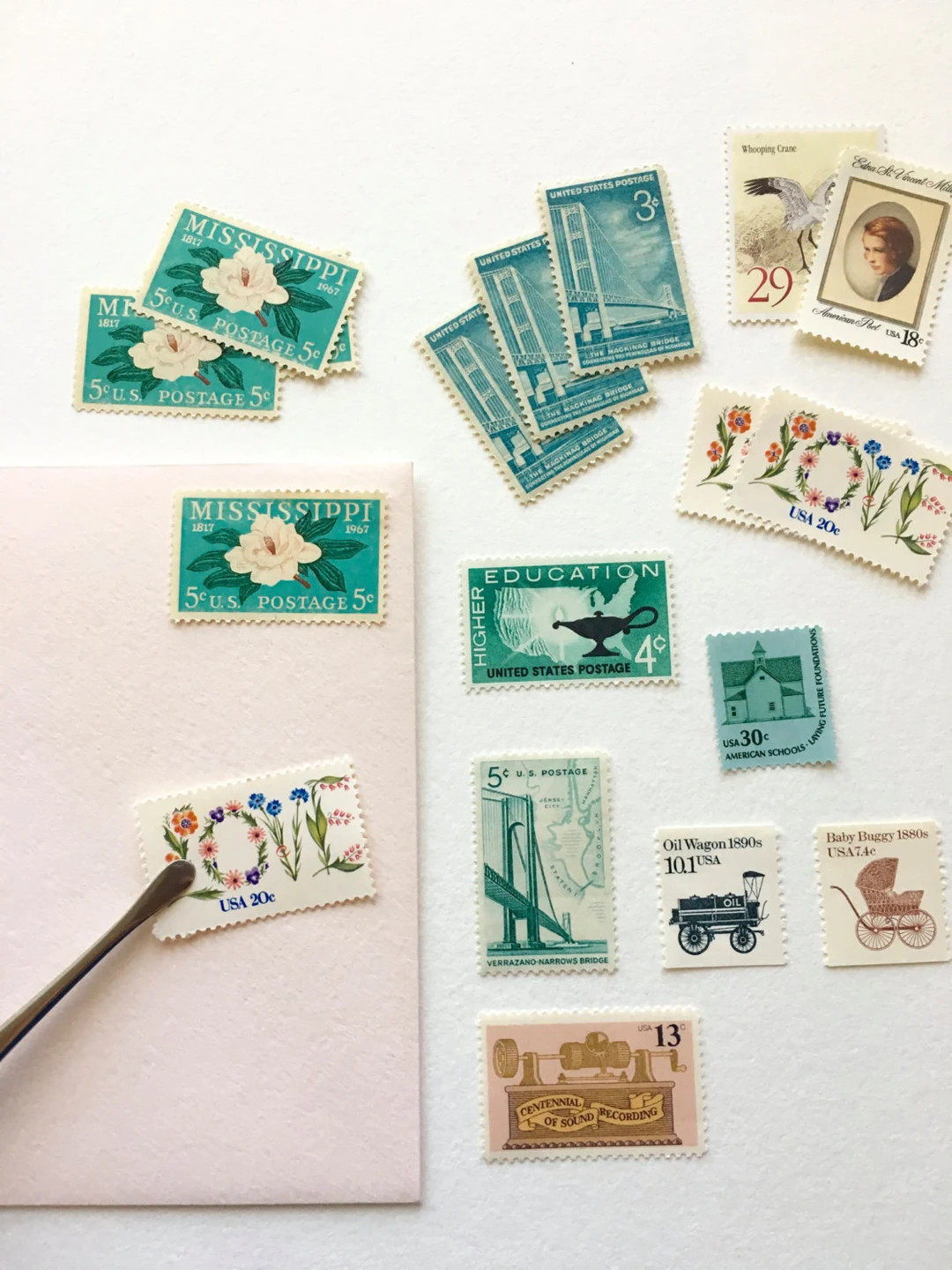Curate Your Own Set of Stamps - 10 Stamps of Your Choice - Please Read Item Details for Instructi... | Etsy (US)