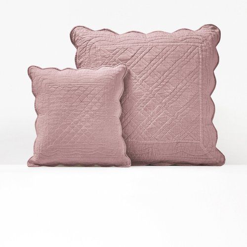 Scenario Quilted Cotton Cushion Cover | La Redoute (UK)