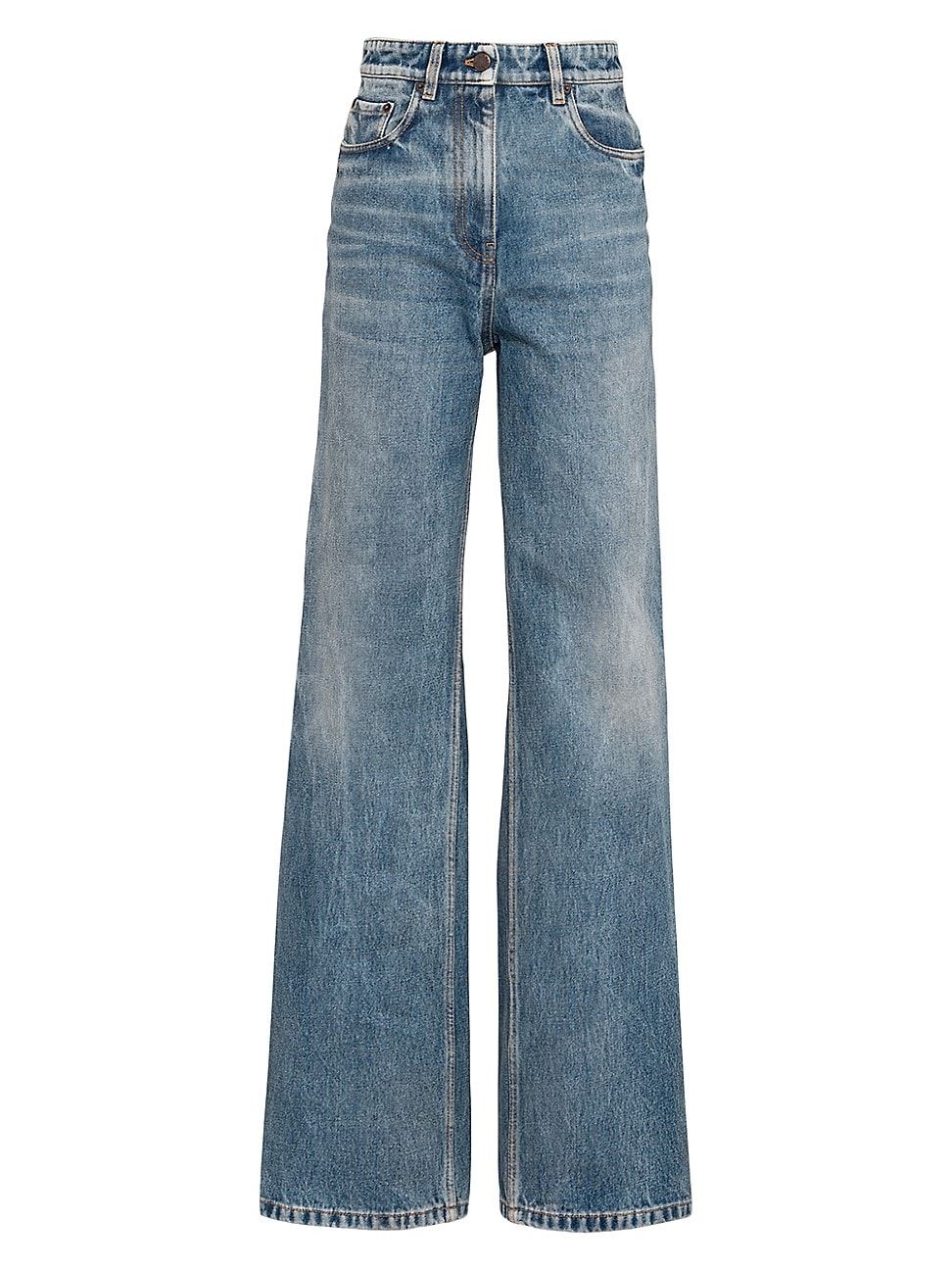 Women's Five-Pocket Denim Jeans - Blue - Size 25 | Saks Fifth Avenue