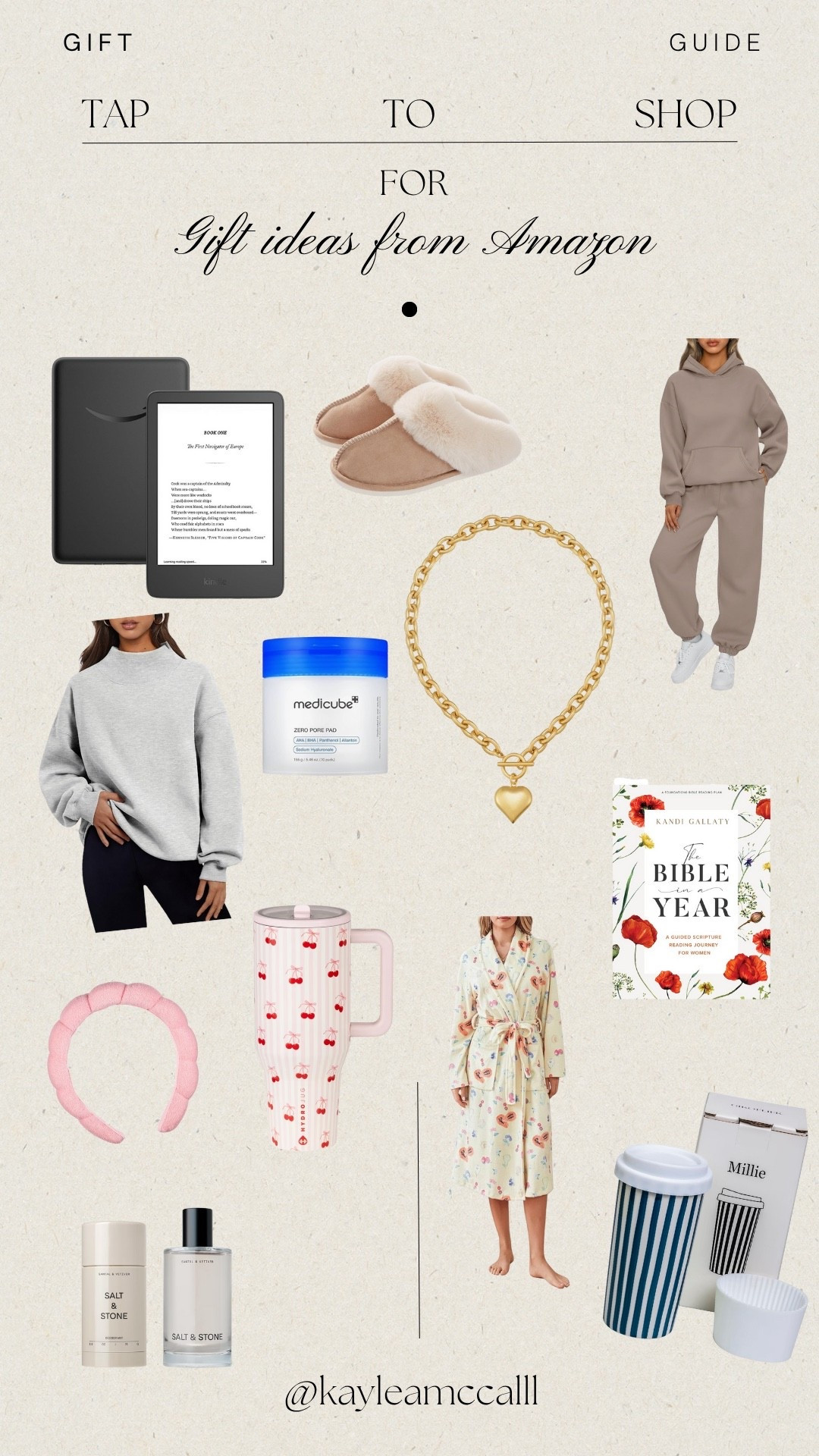 Gift ideas for her from Amazon — #giftguide #amazon 

#LTKHoliday #LTKGiftGuide #LTKSeasonal