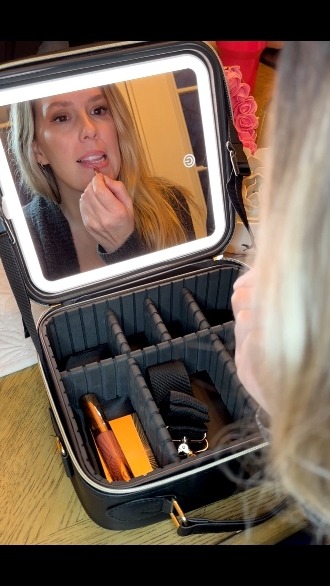 Makeup Bag with Light Up LED Mirror 
#giftideas 

#LTKBeauty #LTKSaleAlert