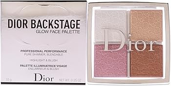 Christian Dior Dior Backstage Glow Face Palette - 001 Universal Women , 2.8 Ounce (Pack of 1) | Amazon (US)