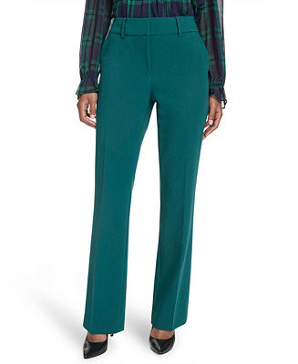 Tommy Hilfiger Women's Solid Sutton Bootcut Trousers - Macy's | Macy's