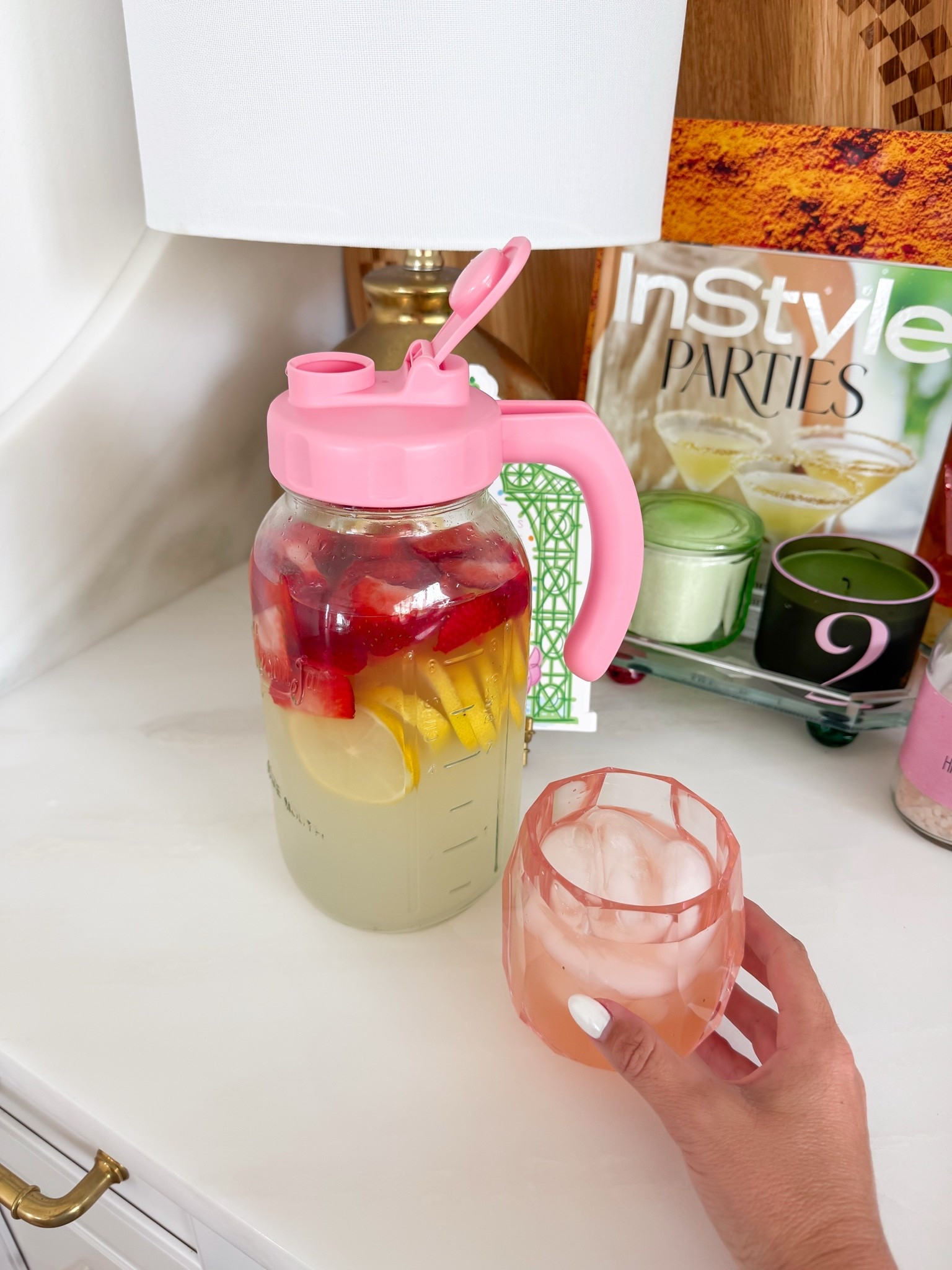 This mason jar pitcher is an essential for your summer drinks!

#LTKmomlife #LTKHome #LTKfoodie