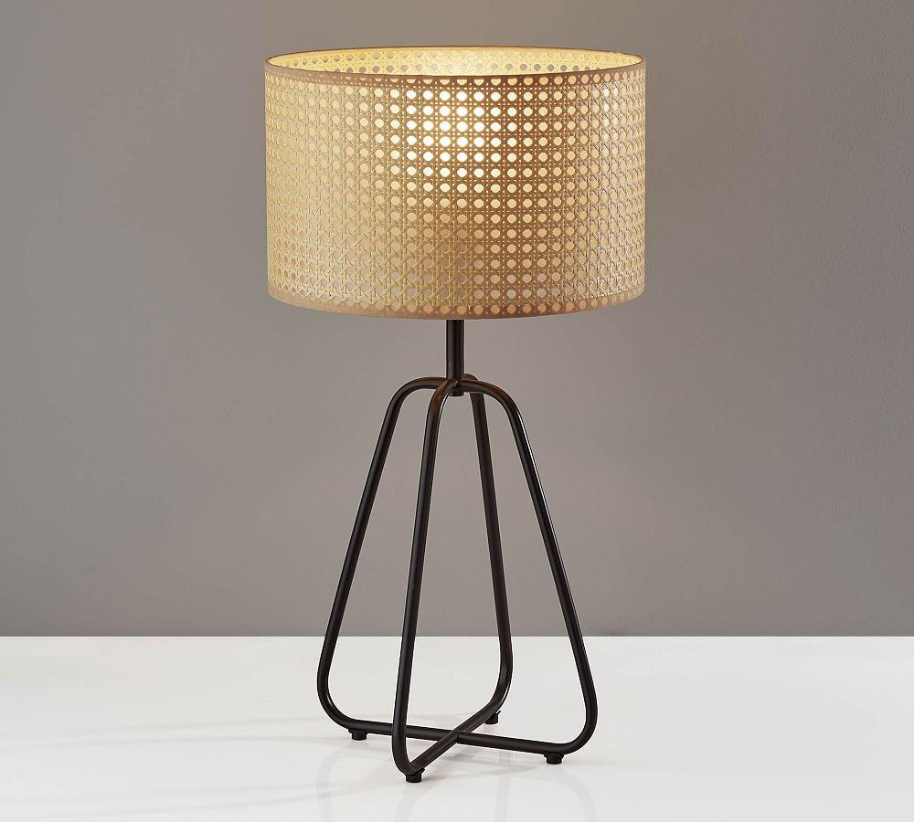 Abacus Cane Table Lamp | Pottery Barn (US)