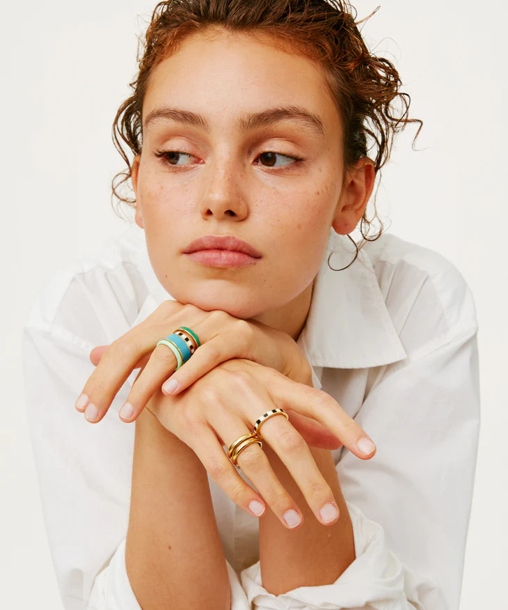 Smooth Banded Rings | Roxanne Assoulin