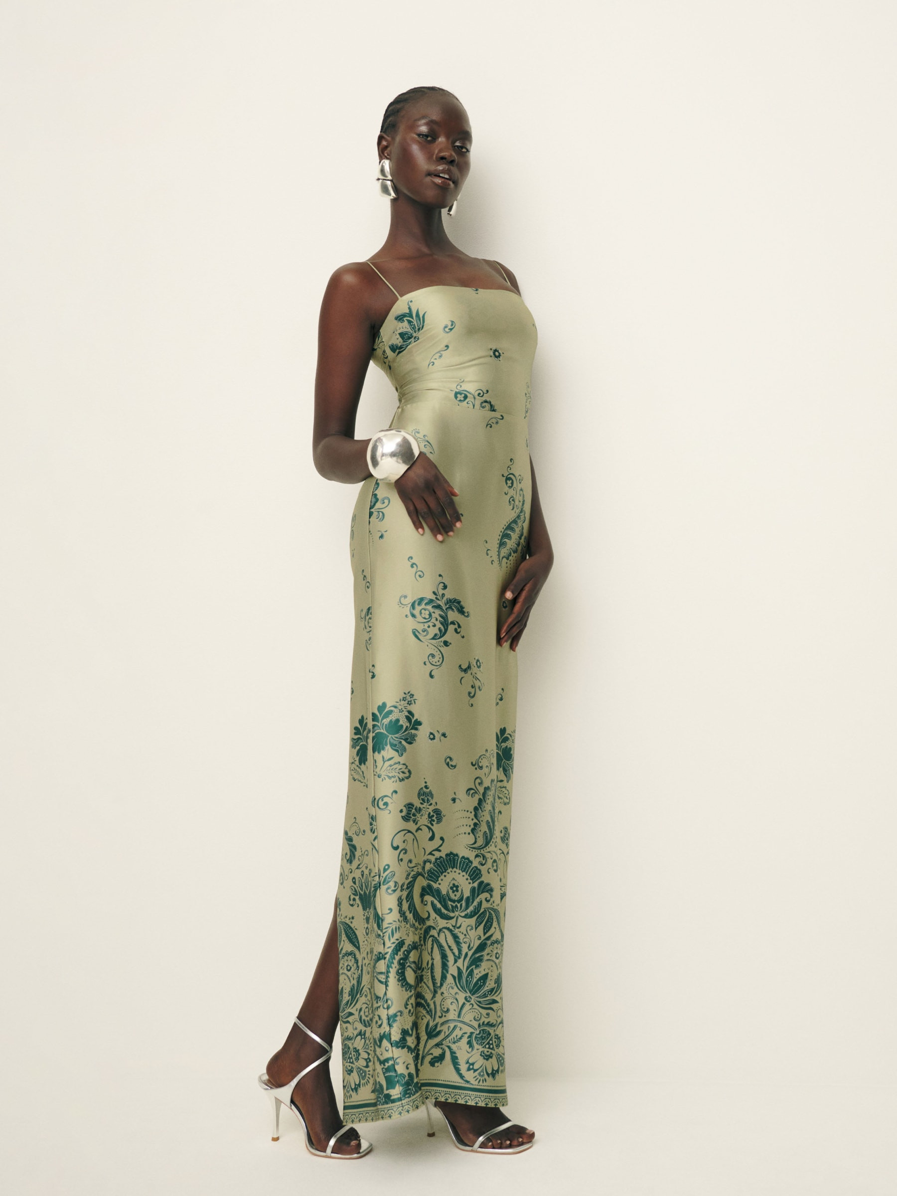 Frankie Silk Dress | Reformation (Global)