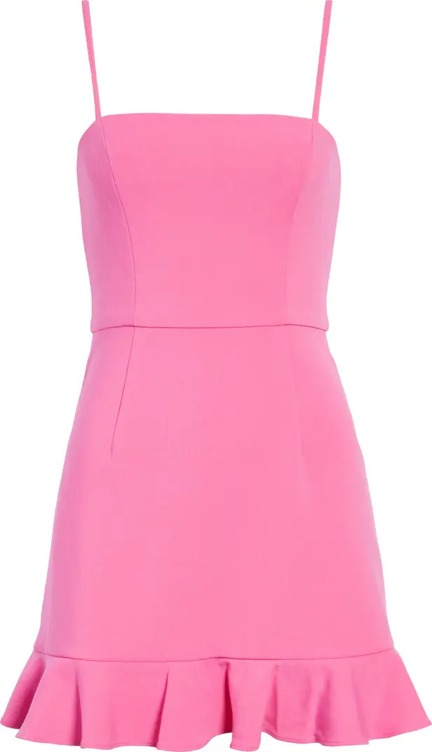 Whisper Frill Hem Dress | Nordstrom