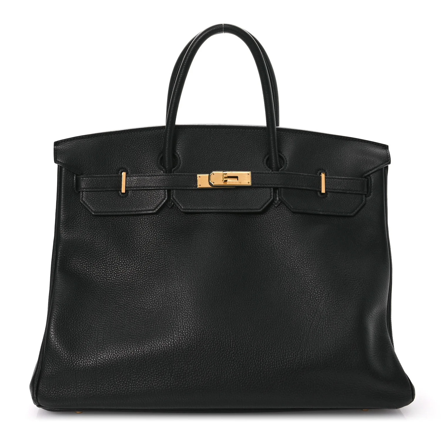 Togo Birkin 40 Black | FASHIONPHILE (US)