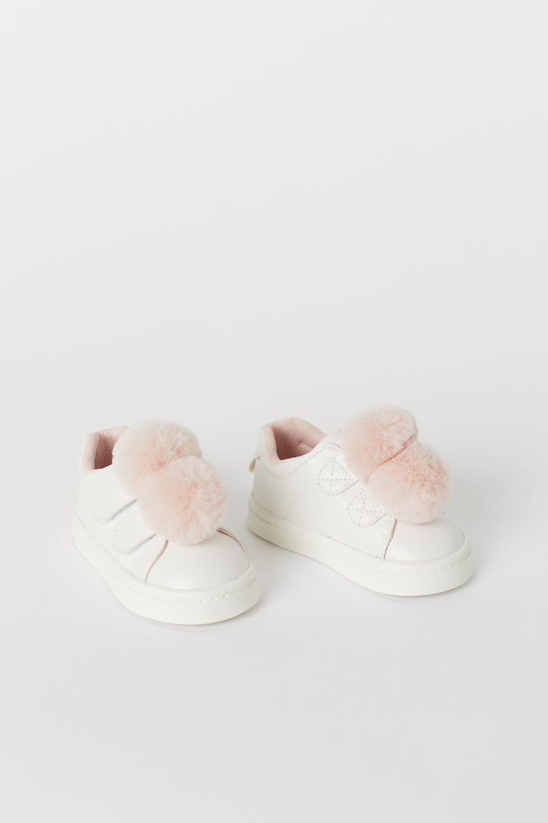 Sneakers with Pompoms | H&M (US + CA)