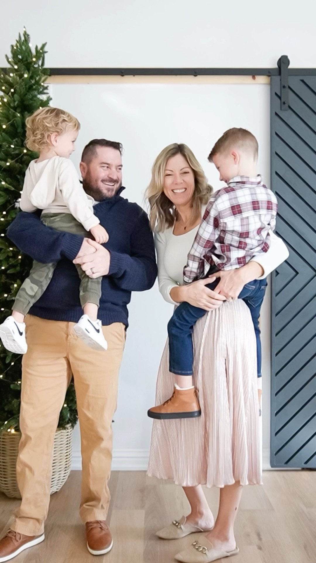 If you’re in a pinch for family photos this year - I’ve got you! All you need is your phone. Pick a spot with good light, get your crew photo ready and set your phone to record a 4K video! A tripod helps. Use an app like FrameGrabber to pull your favorite stills shots from your video. Brighten and enhance with the Photoshop Express app - and boom. Instant family cuteness! Make sure you save this one for later. 🤍

#LTKHoliday #LTKkids #LTKfamily