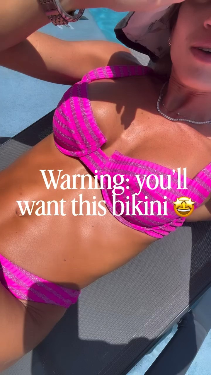 is this swimsuit not the cutest 🩷 giving all the Barbie vibes! I have this swimsuit style in so many colors and also comes in purple. if you’re not into this style top, it comes in triangle style. 

Favorite swimsuits, flattering swimsuits, chic swimwear, summer style, beach vacation outfits, resort wear, pool day outfits

#SwimsuitStyle #Swimwear #BeachStyle #SummerStyle

#LTKPetite #LTKSwim #LTKSeasonal