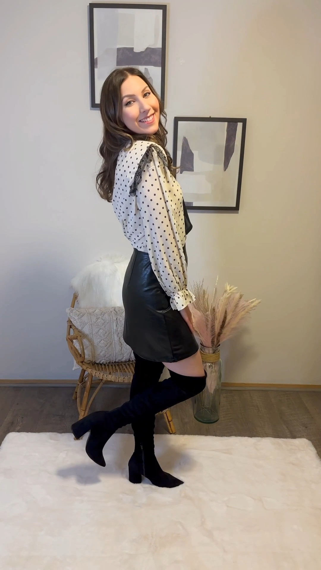 7 fall outfit ideas! Loving the black and white details. 🤍🖤 Use code Jennifer15 for 15% off your Chicwish order. 

Follow @jenniferxherron for more inspiration ✨

#LTKVideo #LTKfindsunder50 #LTKfindsunder100