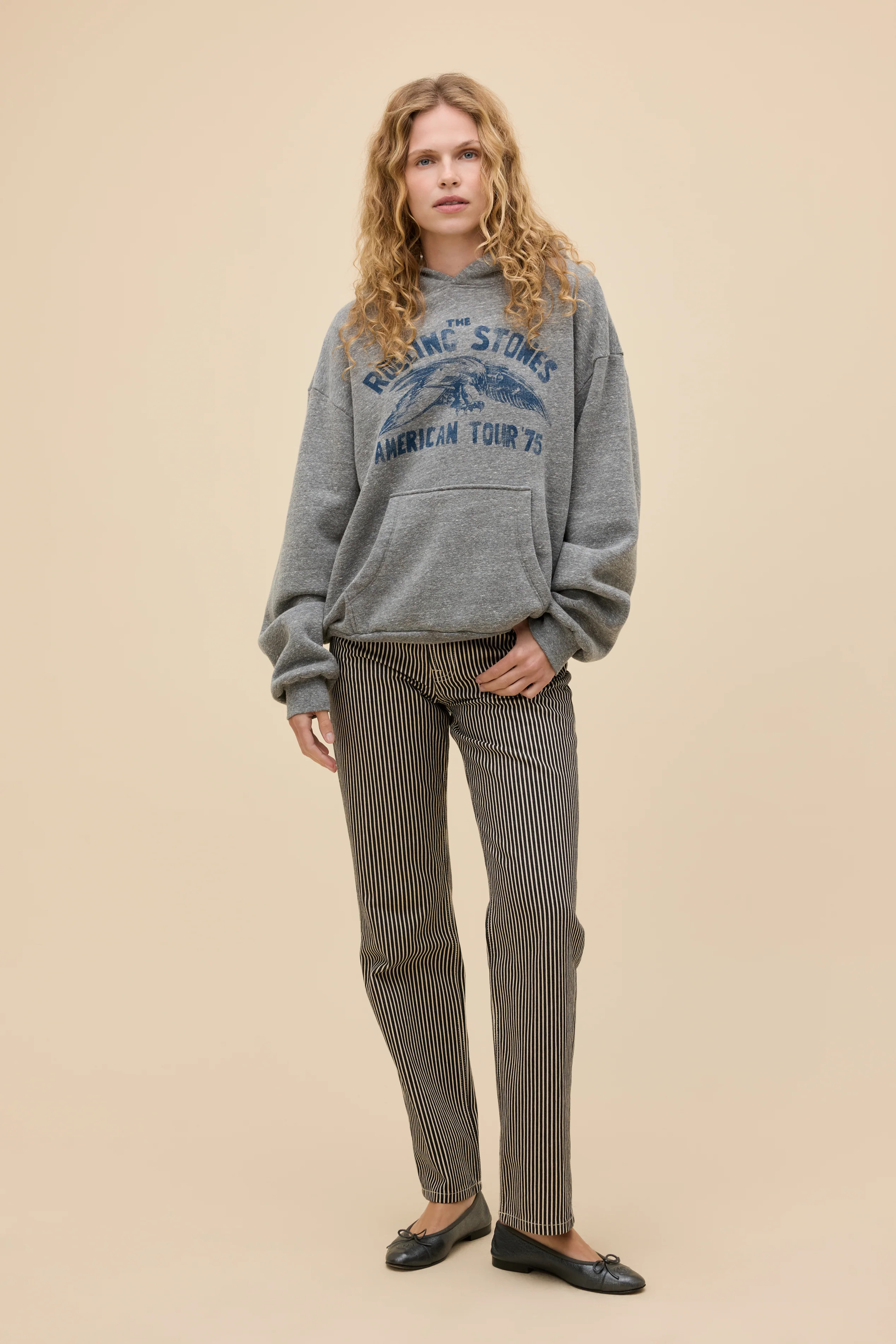 Rolling Stones Eagle Oversized Hoodie | Daydreamer