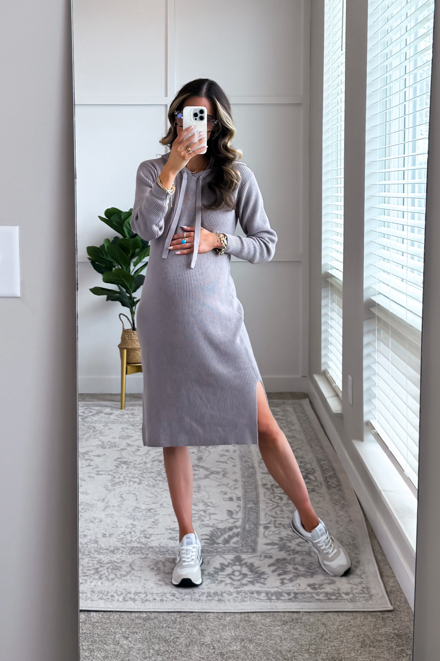 Dress runs big - suggest sizing down 

Fall outfits | winter outfits | holiday outfits | thanksgiving outfits | Jean jacket | leggings | sweater dress | sweater outfit | Amazon fashion | holiday dress | Thanksgiving outfit women | thanksgiving outfit 

#LTKStyleTip #LTKSaleAlert #LTKFindsUnder50