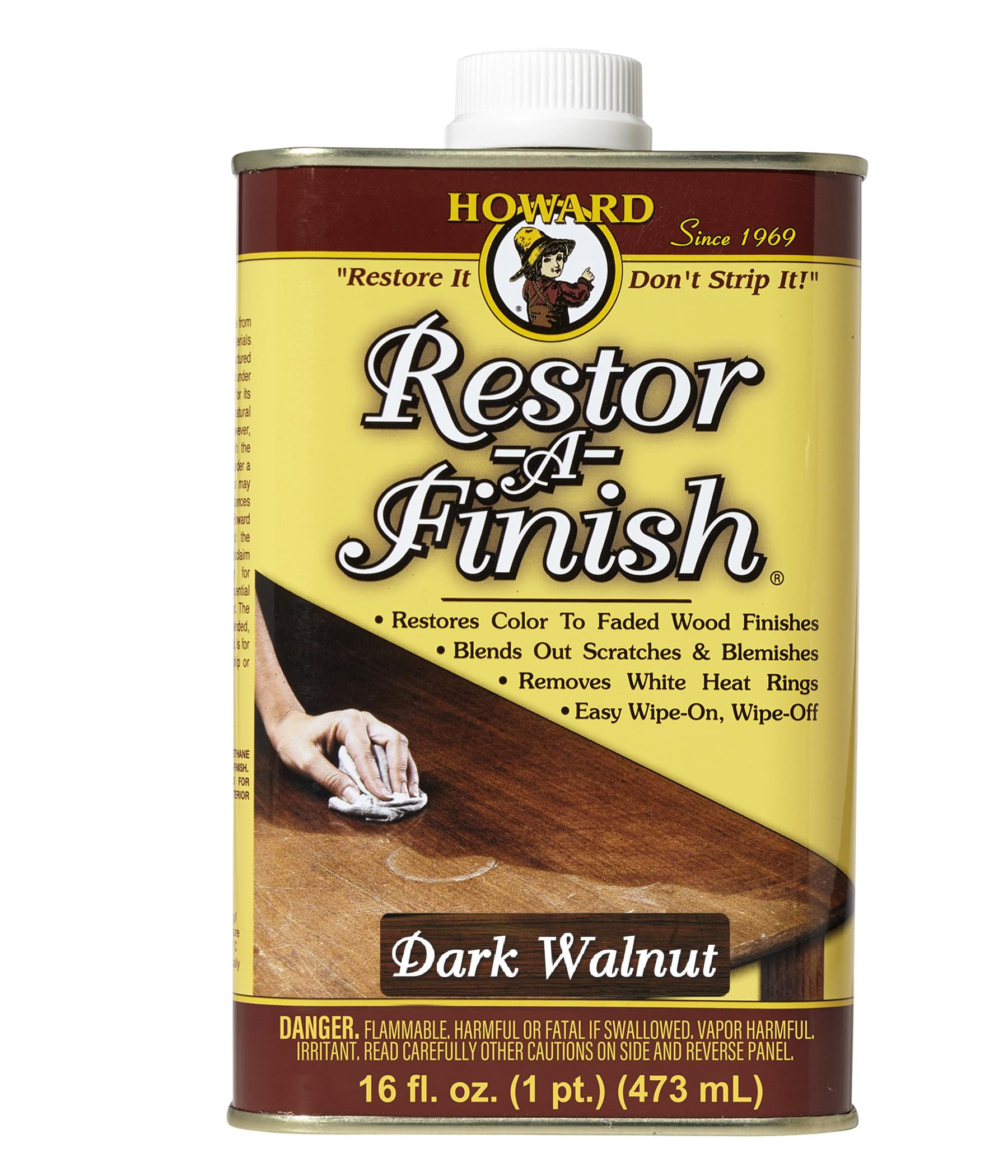 HOWARD RF6016 Restor-A-Finish, 16 oz, Dark Walnut | Amazon (US)