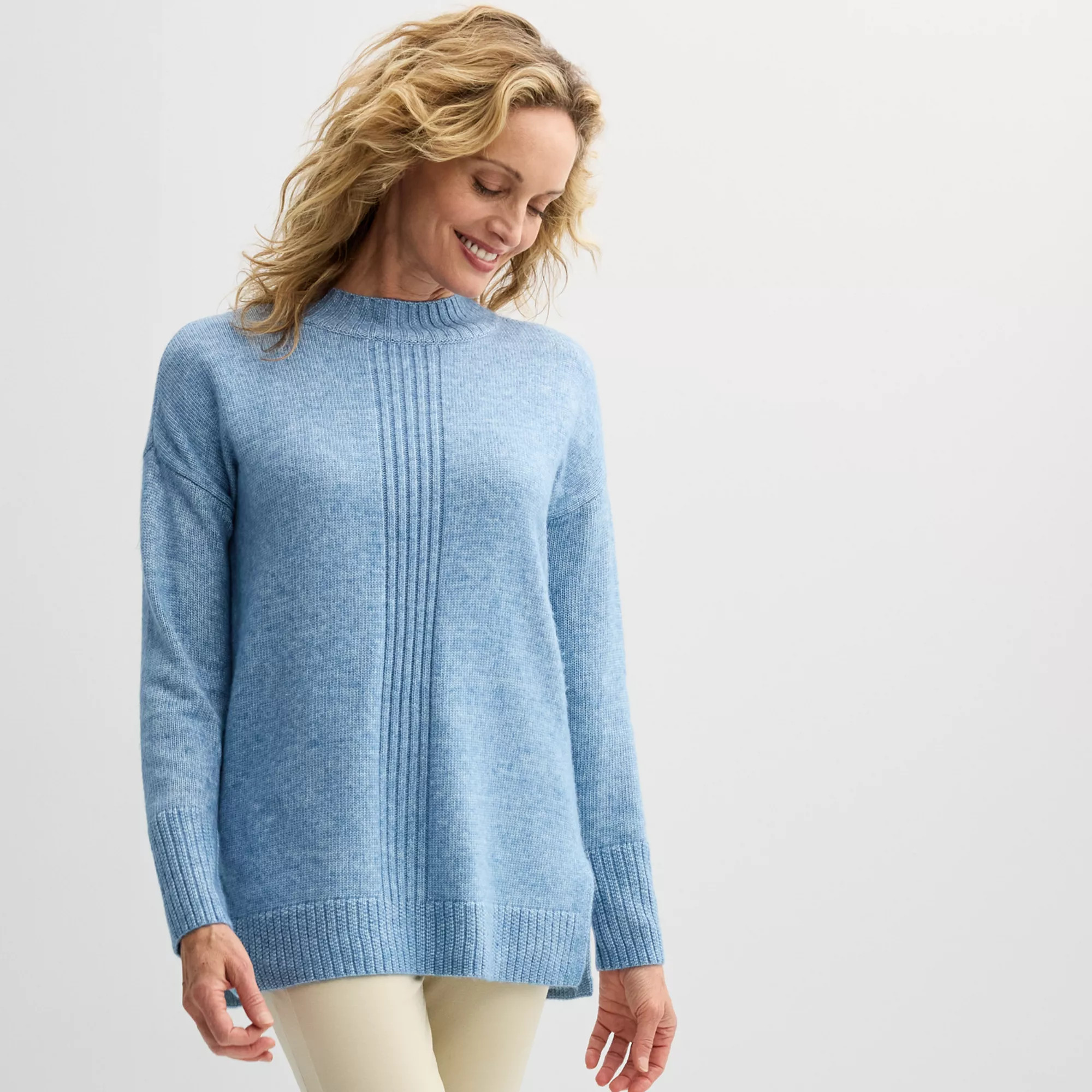 Women's Croft & Barrow® Cozy Mockneck Tunic | Kohl's