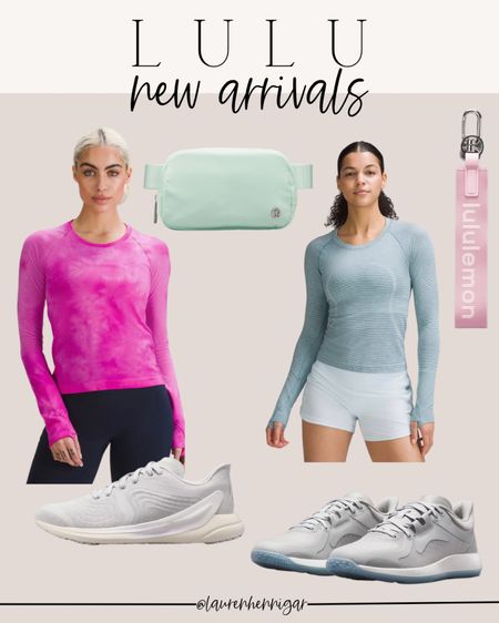 NEW LULULEMON ARRIVALS! new lulu, new lulu shoes, swiftly tech, lulu pink keychain, swiftly tech long sleeve, everywhere belt bag

#LTKSeasonal #LTKfit #LTKstyletip