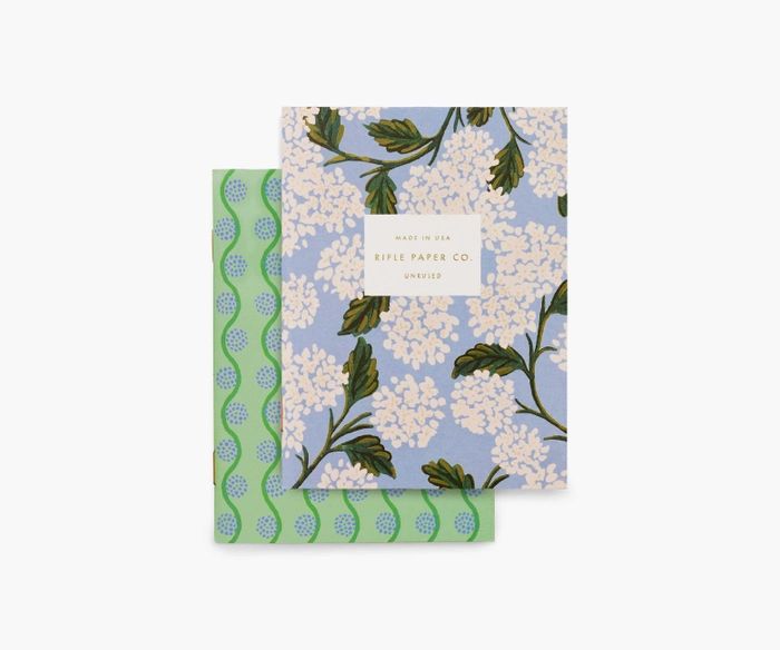 Hydrangea Pocket Notebook Set | Rifle Paper Co.