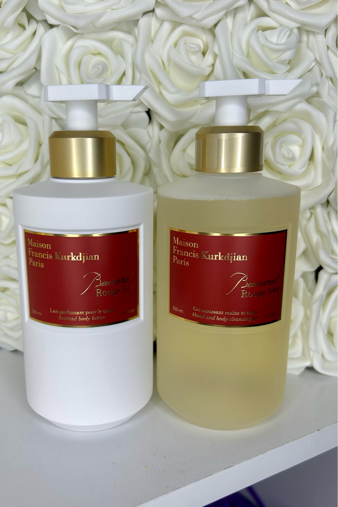 The Infamous Baccarat Rouge 540 lotion and hand/body gel

#LTKhome #LTKGiftGuide #LTKVideo