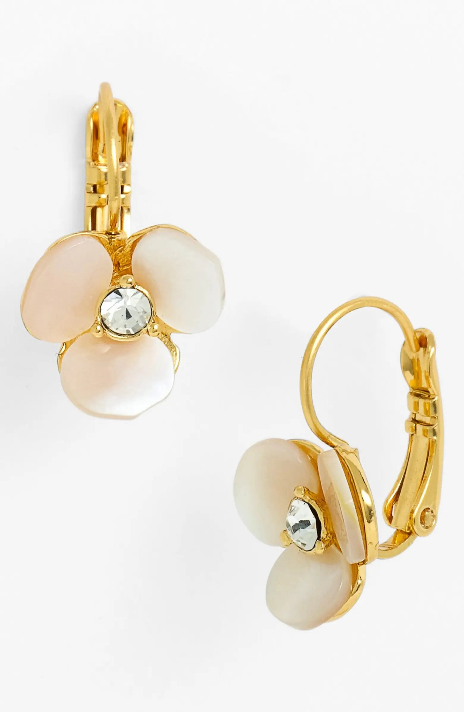 disco pansy drop earrings | Nordstrom