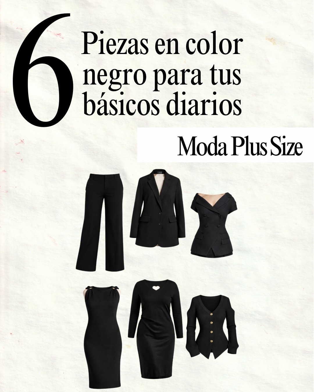 6 piezas de color negro para tus básicos! 

#LTKPlusSize #LTKSeasonal #LTKActive