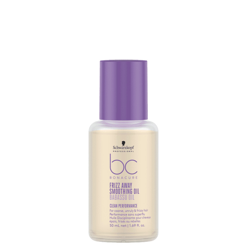 Schwarzkopf Professional BC Bonacure Clean Performance Frizz Away Smoothing Oil
        
        ... | Beleza Na Web (BR)