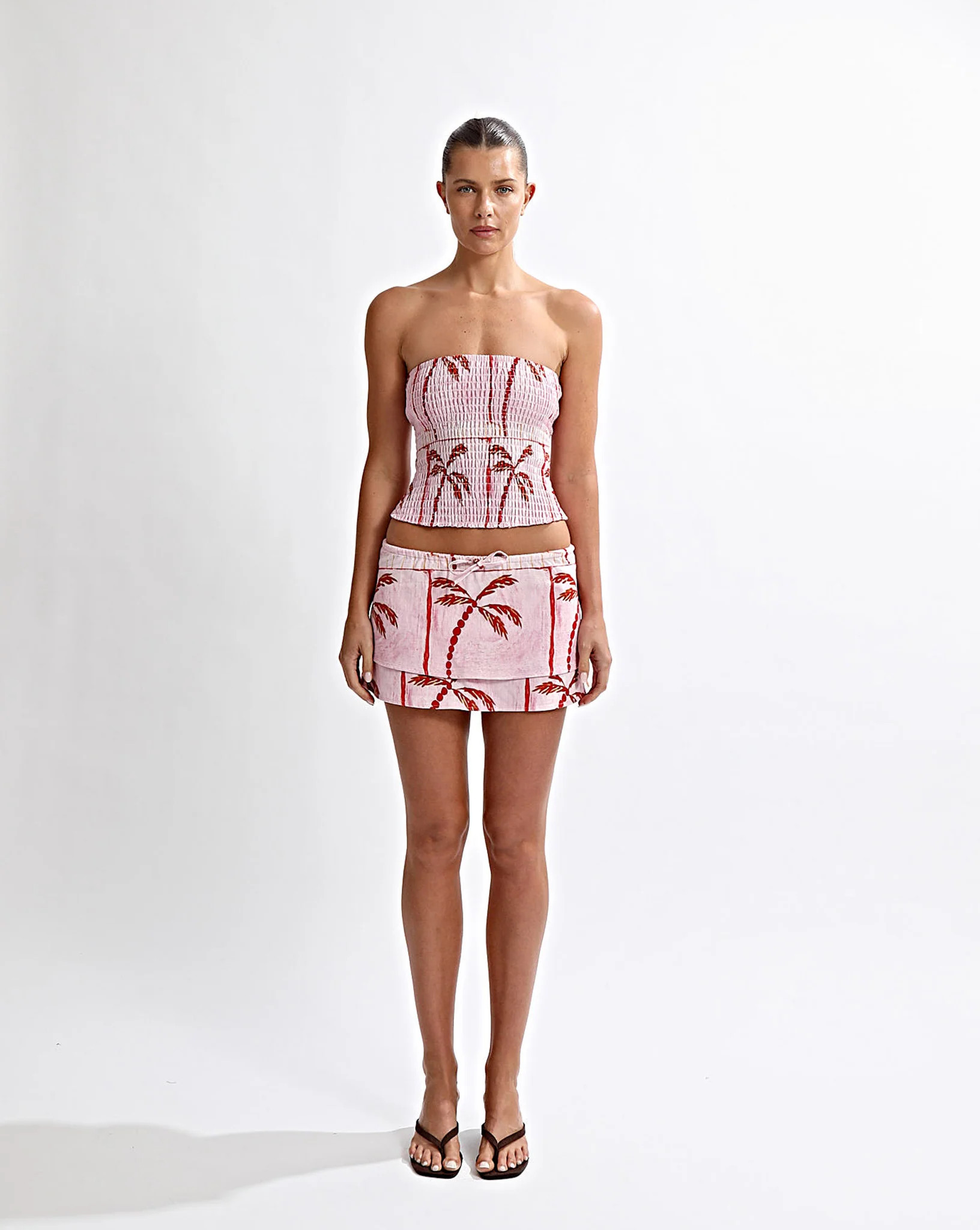 Lola Mini Skirt Pink Tonic | One Mile