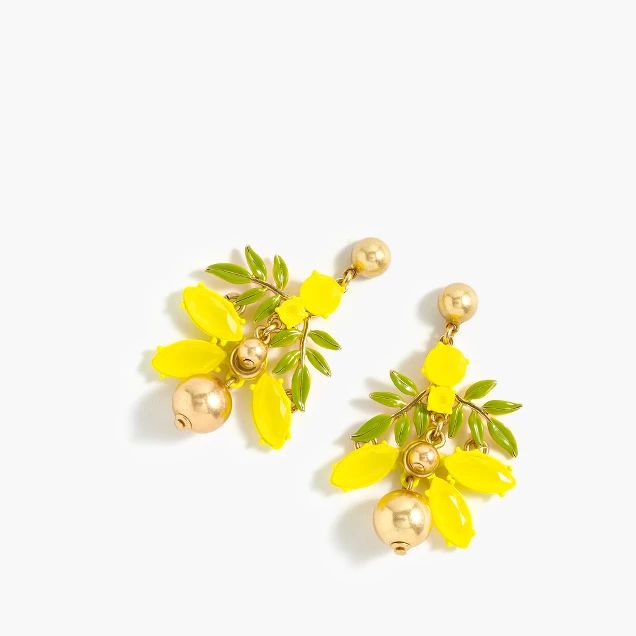 Lemon tree earrings | J.Crew (UK)