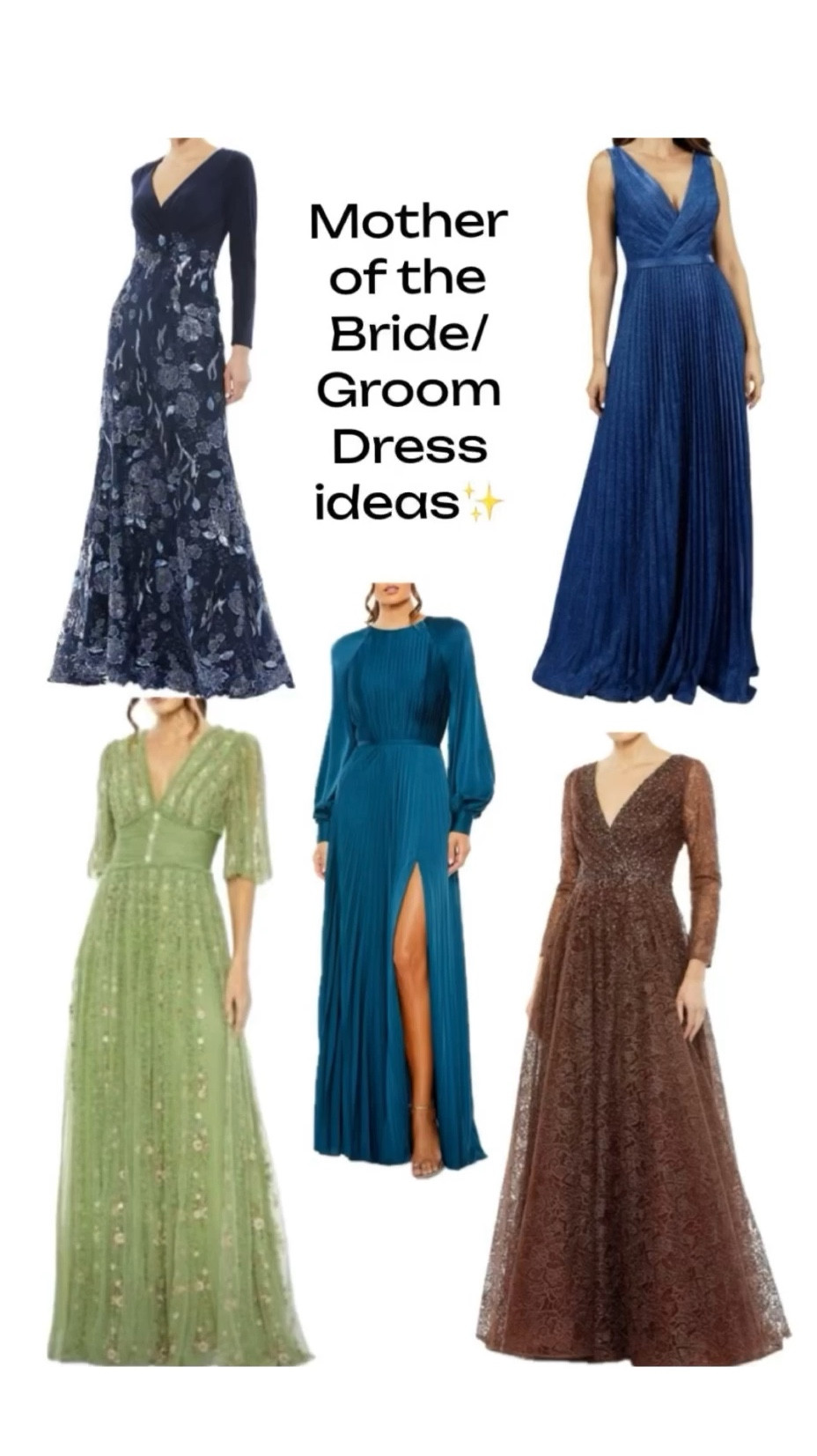 The biggest request I get for finding Mother of the Bride Dresses are dresses  with sleeves, especially for fall! 🍂🍁Here featured are 4 of 5 dresses with sleeves and many other great options for your Mother of the Bride/Groom dresses that would be amazing in the fall. Linked are 30 different dresses- find one that you know you will be comfortable in!! 

#LTKSeasonal #LTKWedding #LTKStyleTip