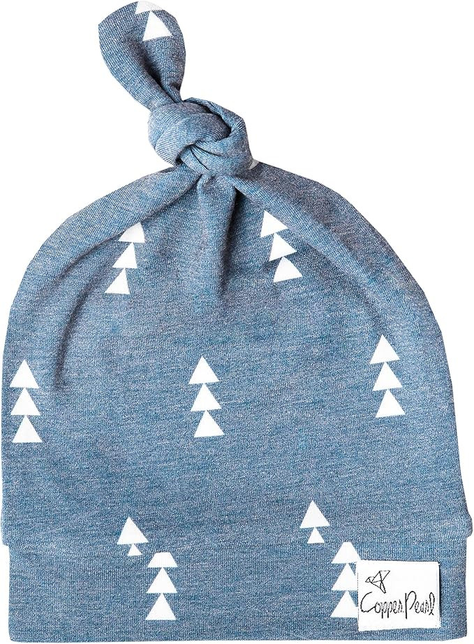 Copper Pearl, Baby Beanie Hat Top Knot Stretchy Soft | Amazon (US)