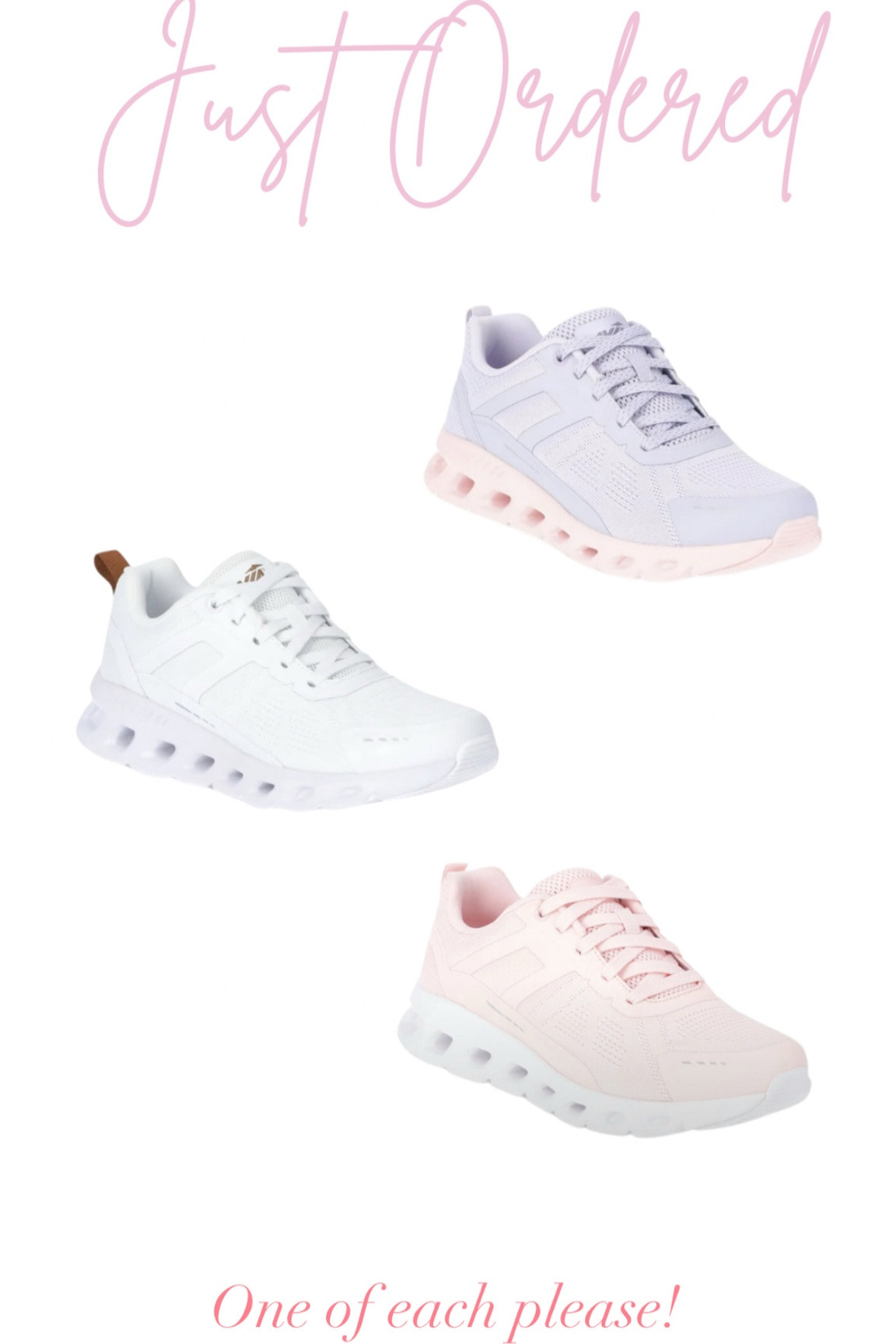 Can’t believe these on cloud Walmart dupes for $22!!! One of each please!! 

Walmart dupes, on cloud dupes, shoes for less, Walmart finds, Walmart Avia womens shoes, Walmart fashion, women’s tennis shoes, Walmart tennis shoes Walmart tennis shoes for women, tennis shoe dupes, on cloud tenni shoes, pink tennis shows, white tennis shoes 

#LTKFitness #LTKActive #LTKFindsUnder50