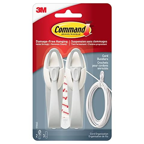 Command Cord Bundlers, Cord Organizer, 2-Bundlers Per Pack, Sold As 2 Packs (17304-ES) | Amazon (US)