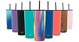 Simple Modern Classic Tumbler - Discontinued, 24oz Straw Lid & Flip Lid, Pattern: Rainbow | Amazon (US)